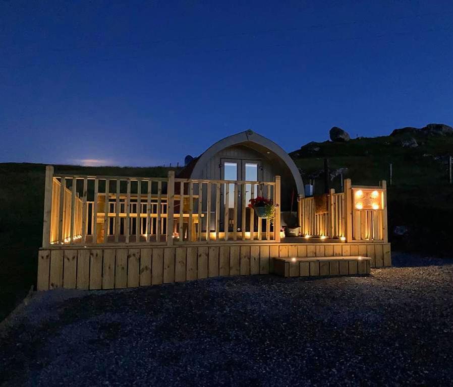 Meall Ard Self Catering Pod - Isle Of South Uist Pollachara 외부 사진